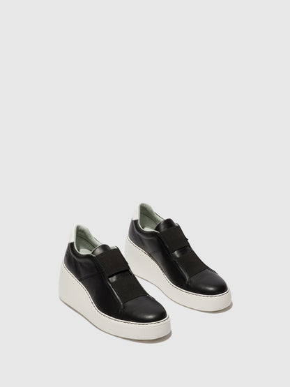 Sapatilhas em pele FLY London DITO preto