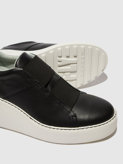 Sapatilhas em pele FLY London DITO preto