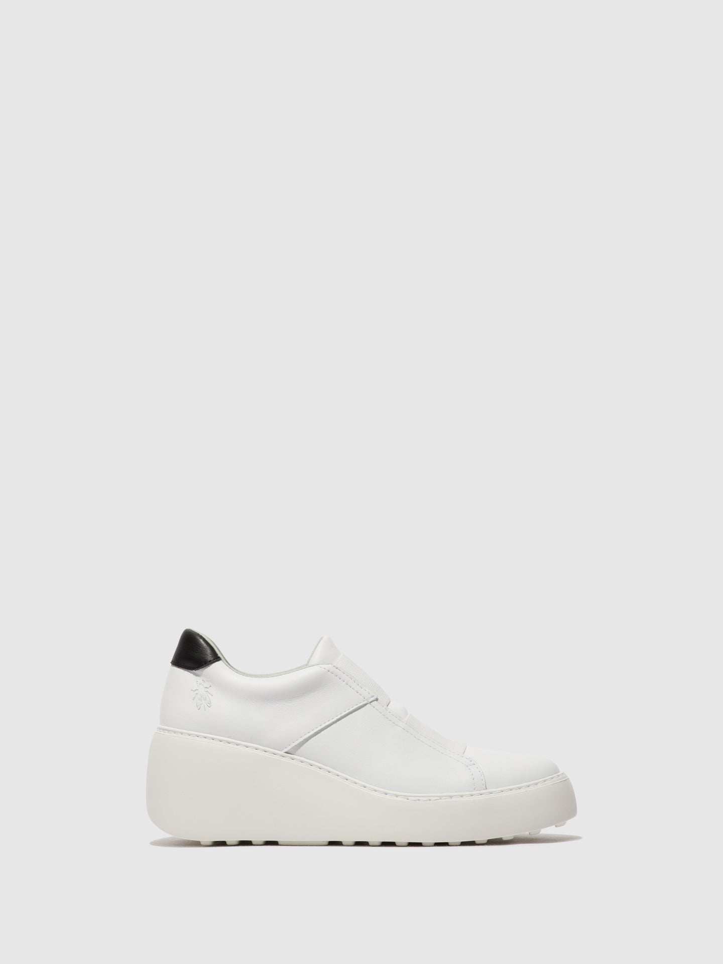 Sapatilhas em pele FLY London DITO branco