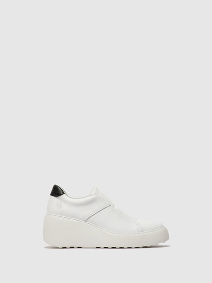 Sapatilhas em pele FLY London DITO branco
