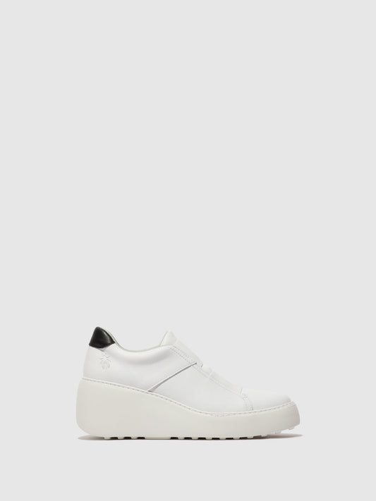 Sapatilhas em pele FLY London DITO branco