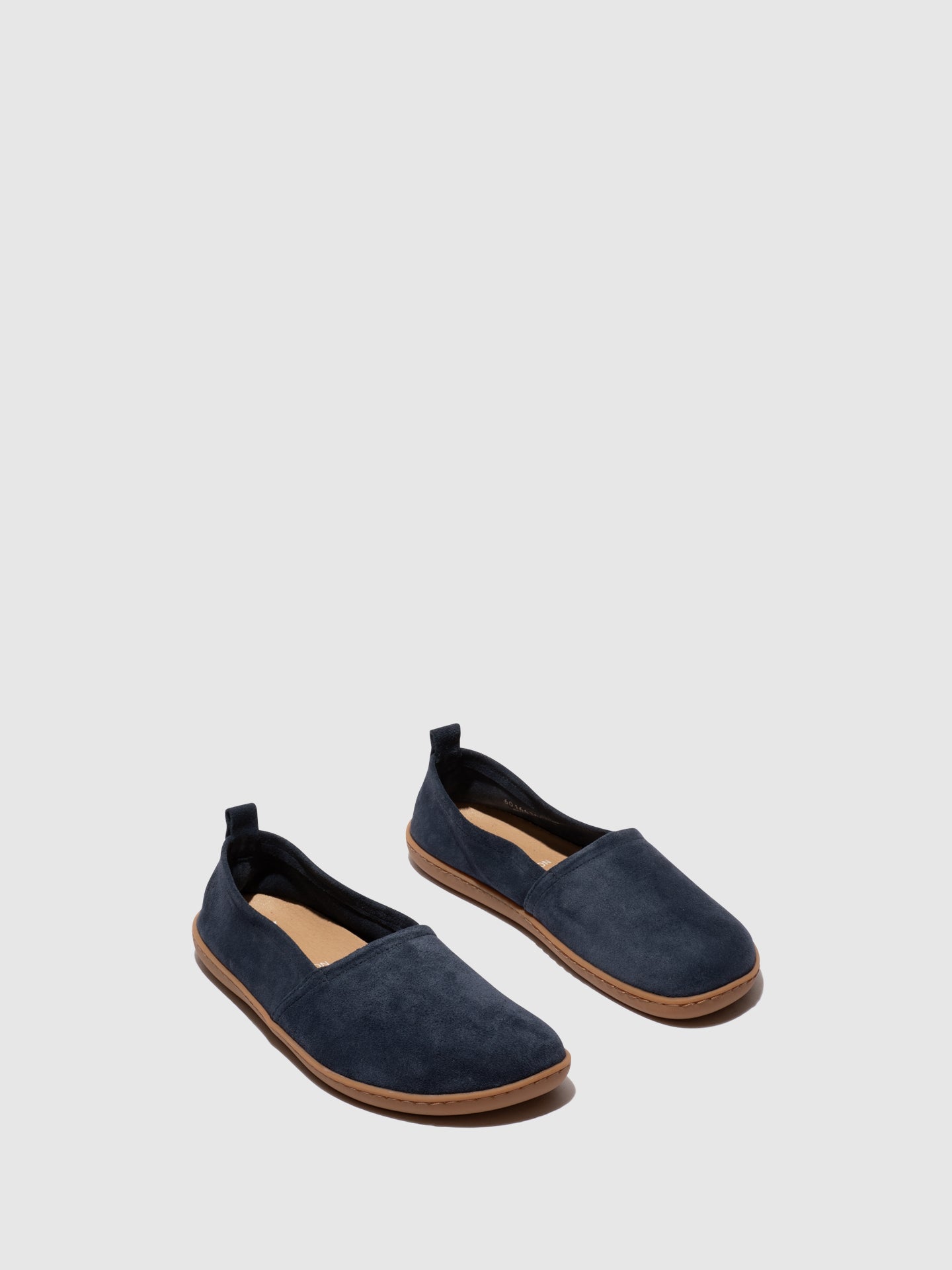 Sapatos em pele camurça FLY London PELY azul ganga