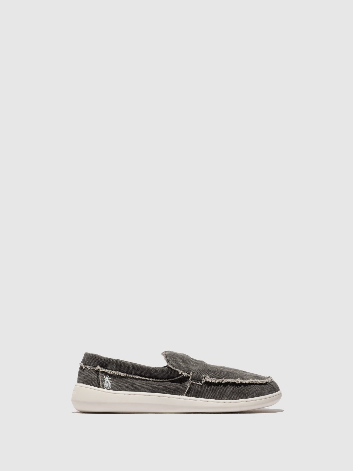 Mocassins em ganga FLY London COFY preto
