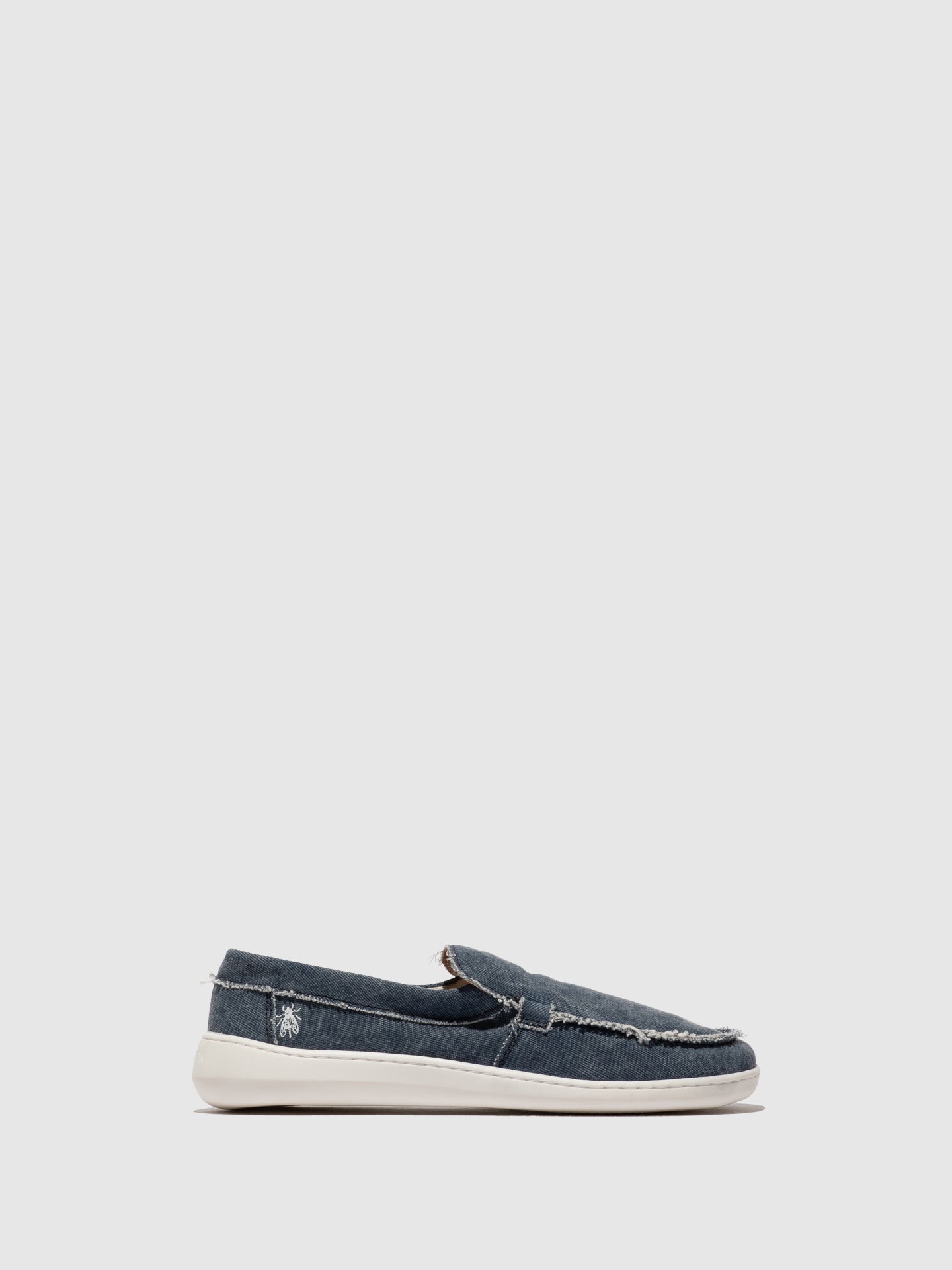 Mocassins em ganga FLY London COFY azul