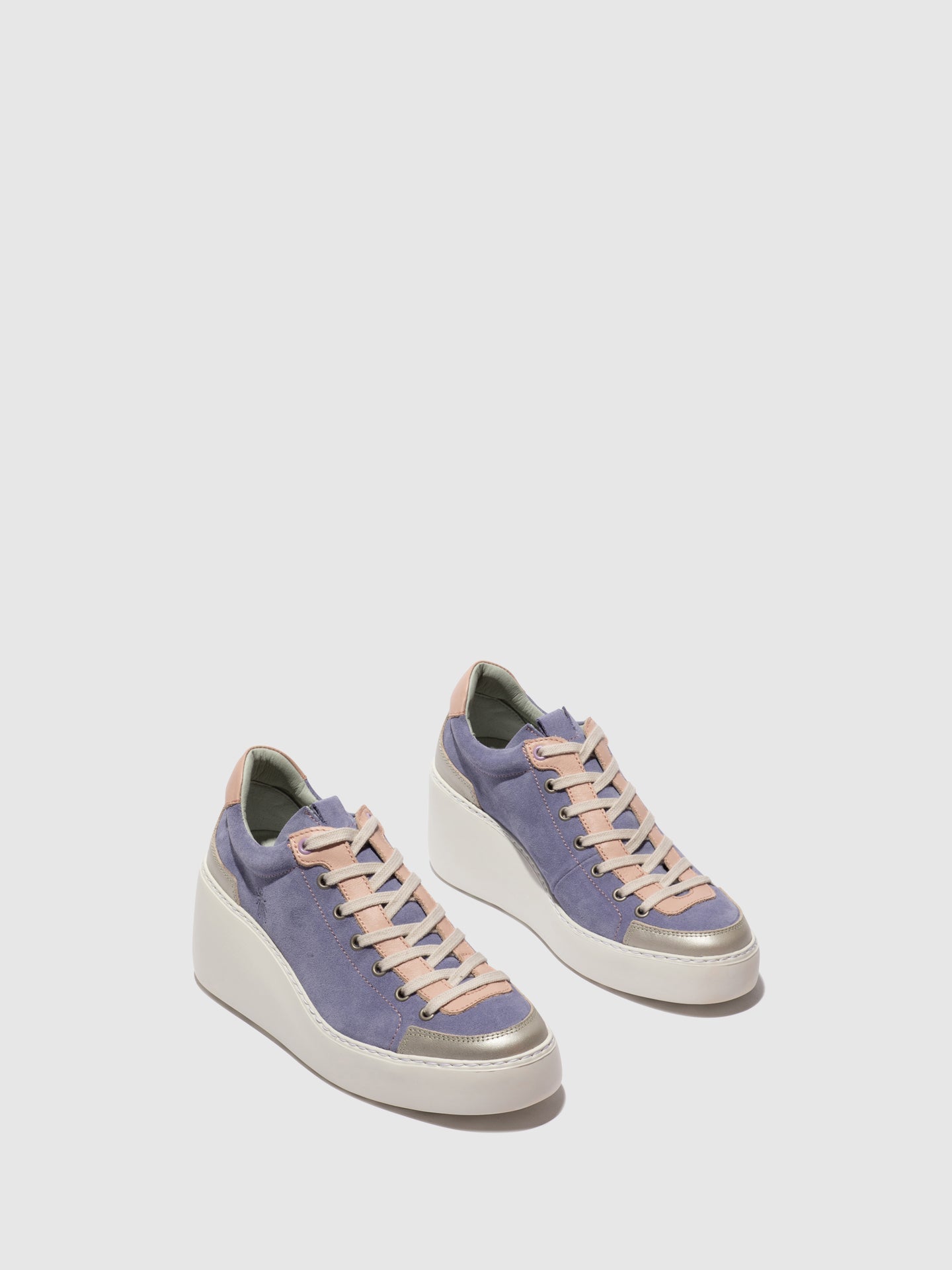 Sapatilhas em pele FLY London DUFY multicolor violeta