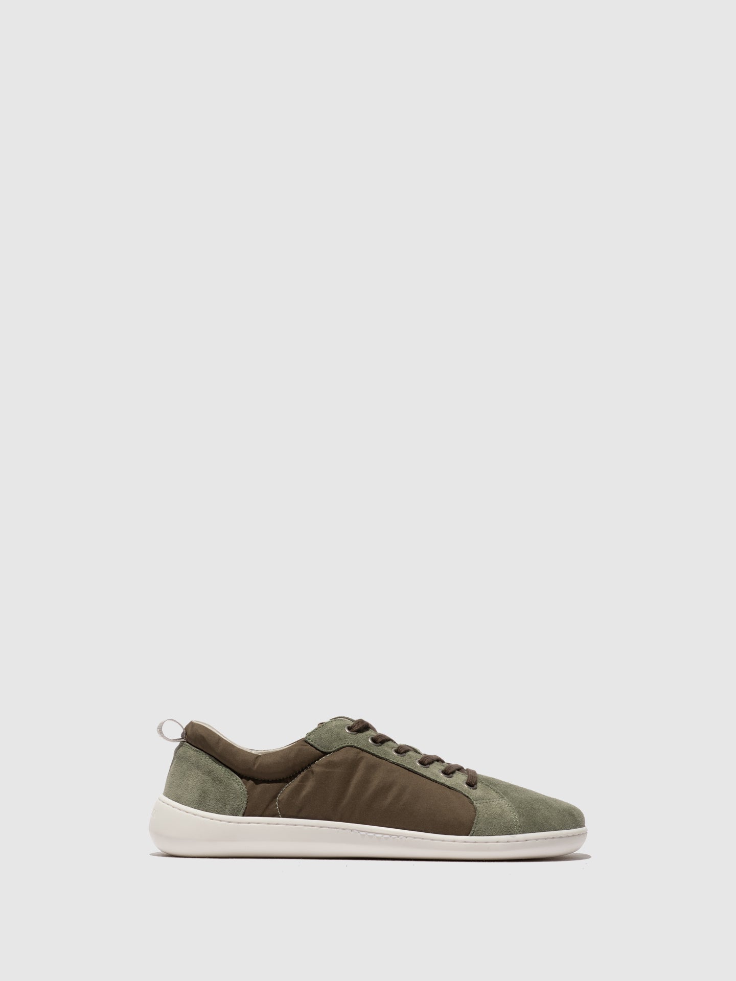 Sapatilhas em pele camurça FLY London CIRF khaki