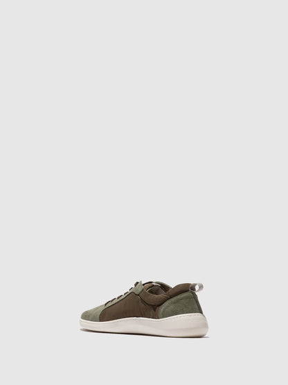 Sapatilhas em pele camurça FLY London CIRF khaki