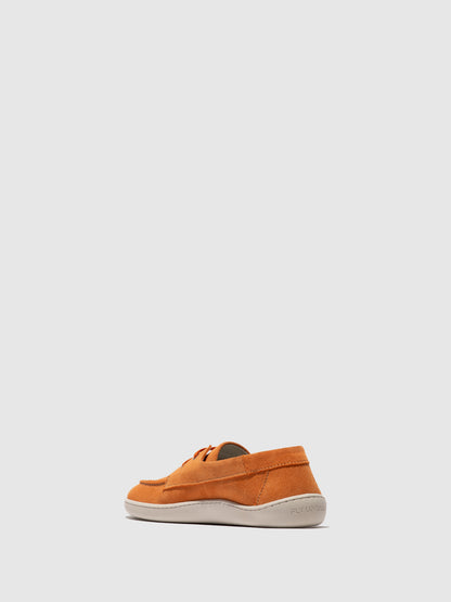 Sapatos em pele camurça FLY London NELT laranja