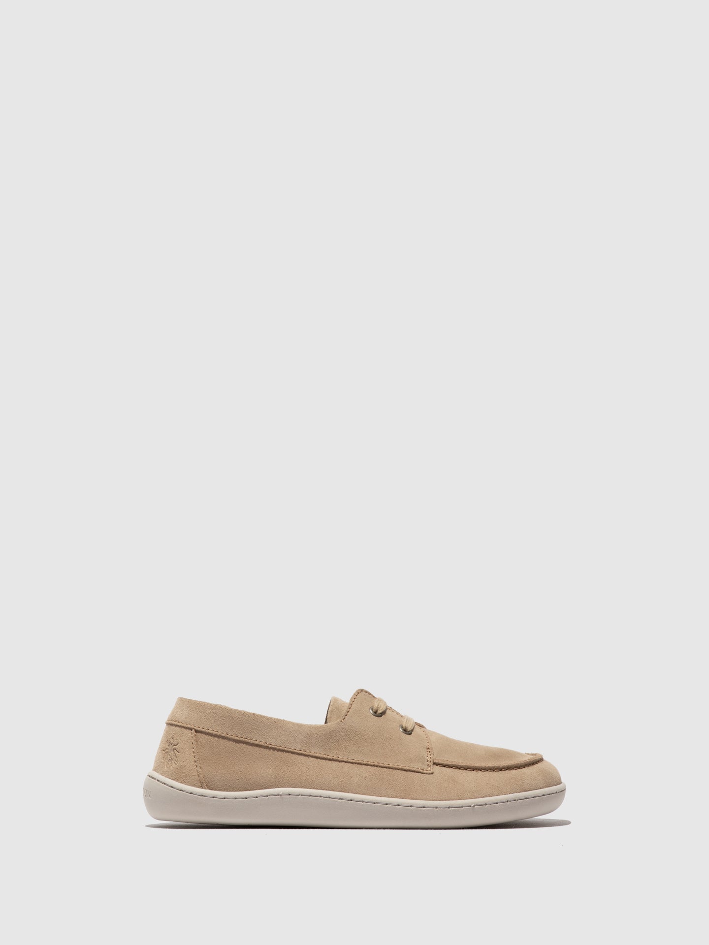 Sapatos em pele camurça FLY London NELT taupe