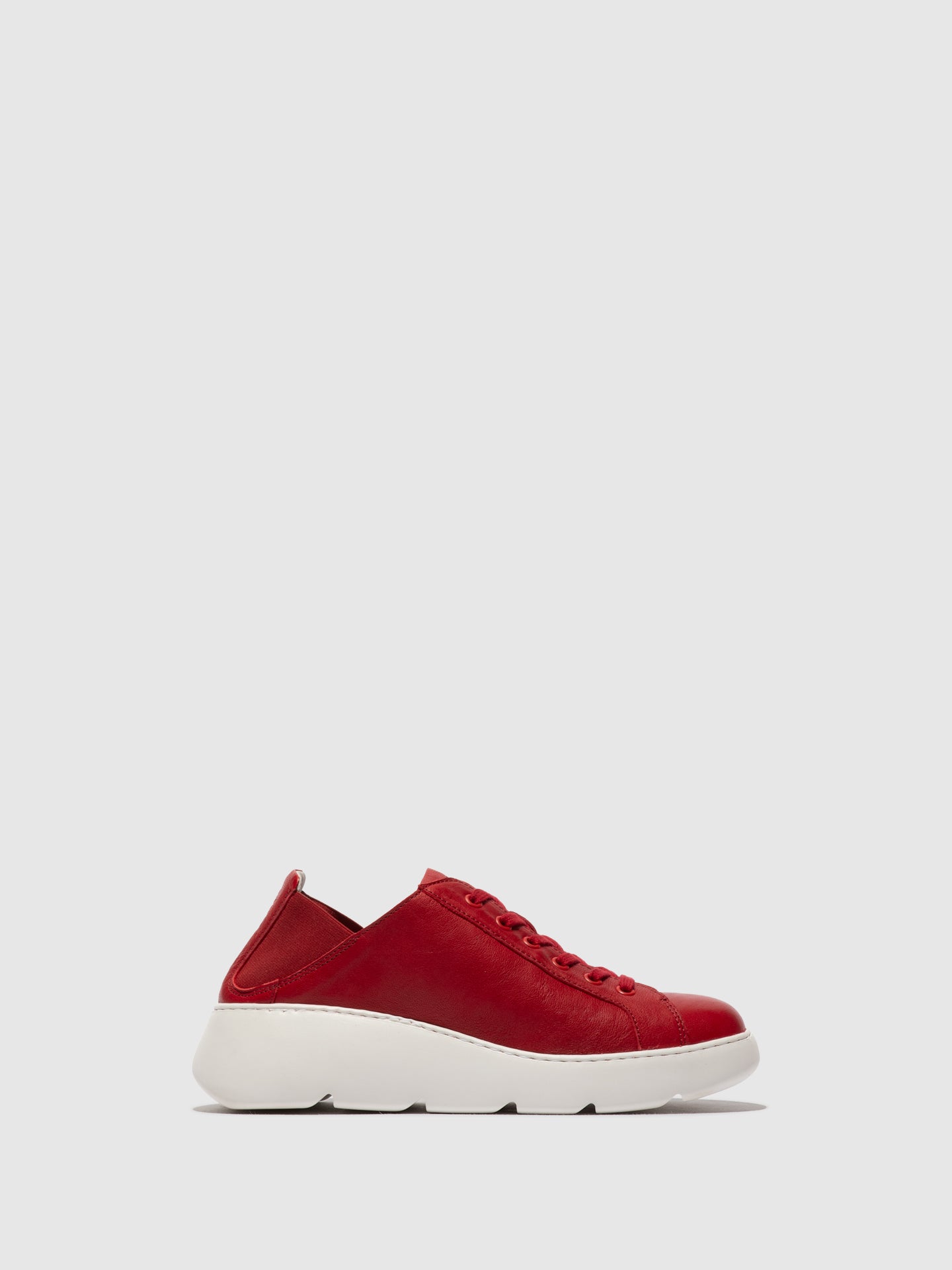 Sapatilhas em pele FLY London JOOF cherry