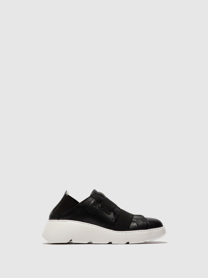 Sapatilhas em pele FLY London JULK preto