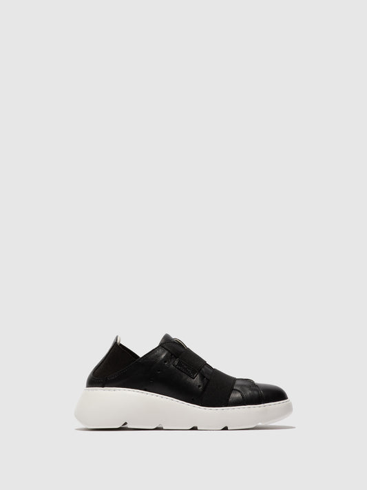 Sapatilhas em pele FLY London JULK preto