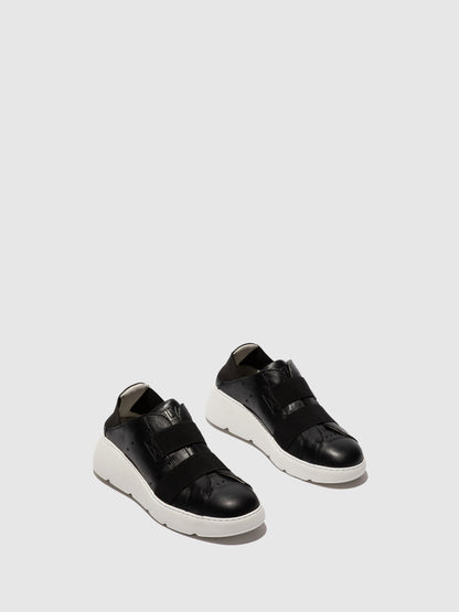 Sapatilhas em pele FLY London JULK preto