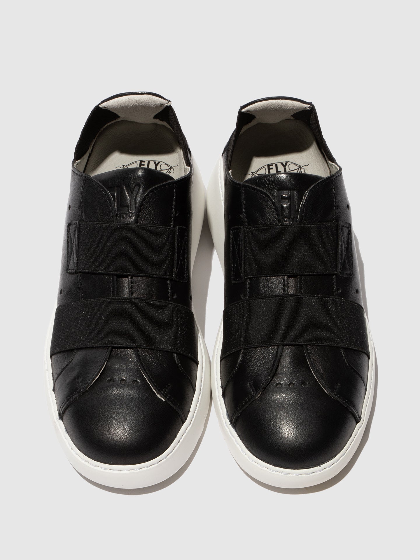 Sapatilhas em pele FLY London JULK preto