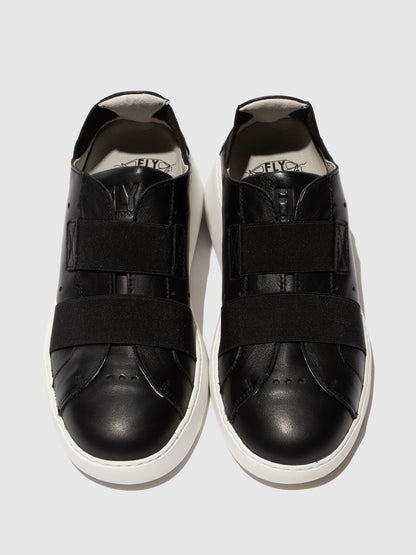 Sapatilhas em pele FLY London JULK preto