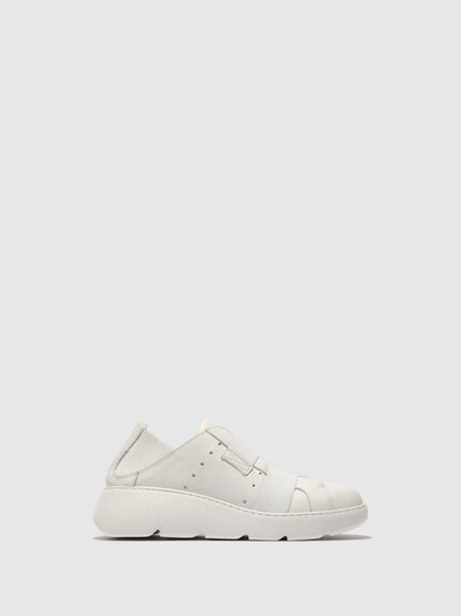 Sapatilhas em pele FLY London JULK branco