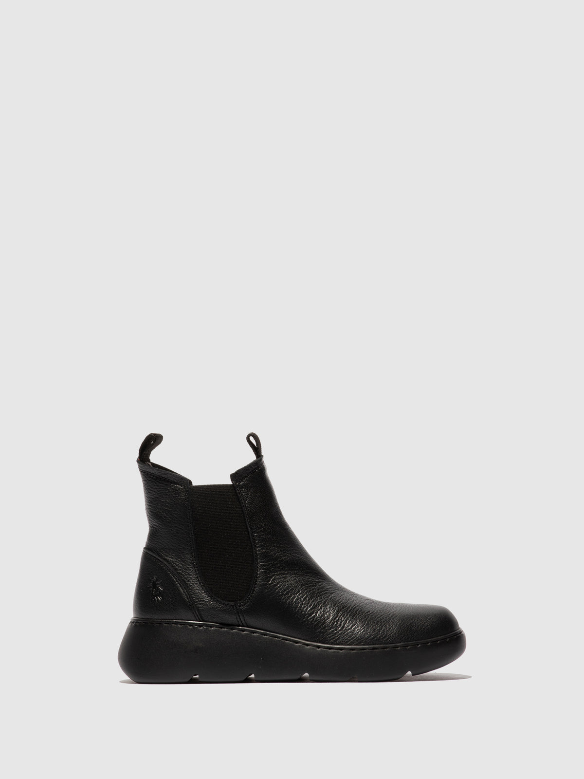 Botins em pele FLY London JERV preto
