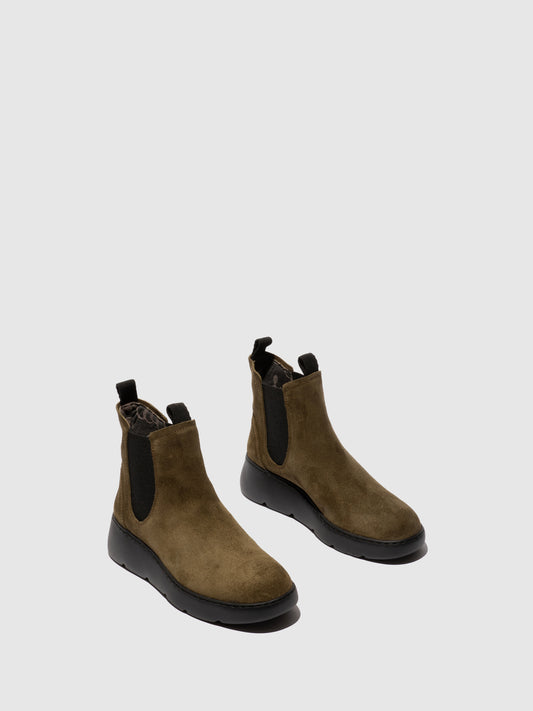 Botins em camurça FLY London JERV aspen