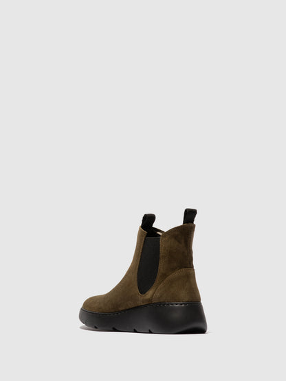 Botins em camurça FLY London JERV aspen