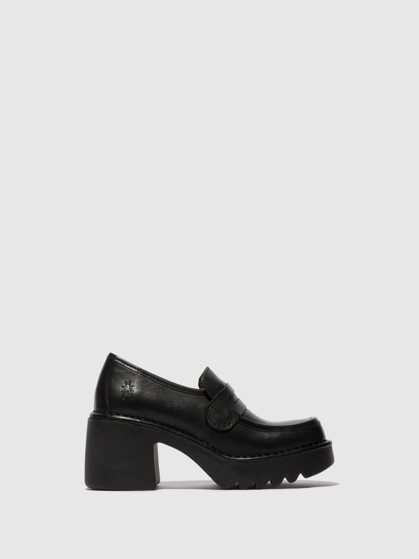 Sapatos em pele FLY London MULY preto