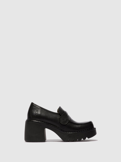 Sapatos em pele FLY London MULY preto