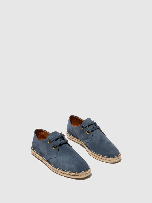 Alpercatas com atacadores em pele camurça FLY London SLIN jeans