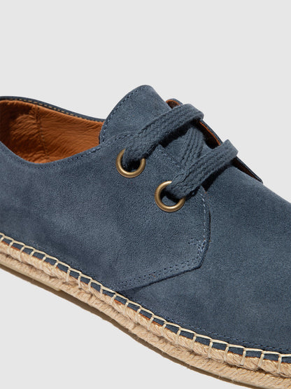 Alpercatas com atacadores em pele camurça FLY London SLIN jeans