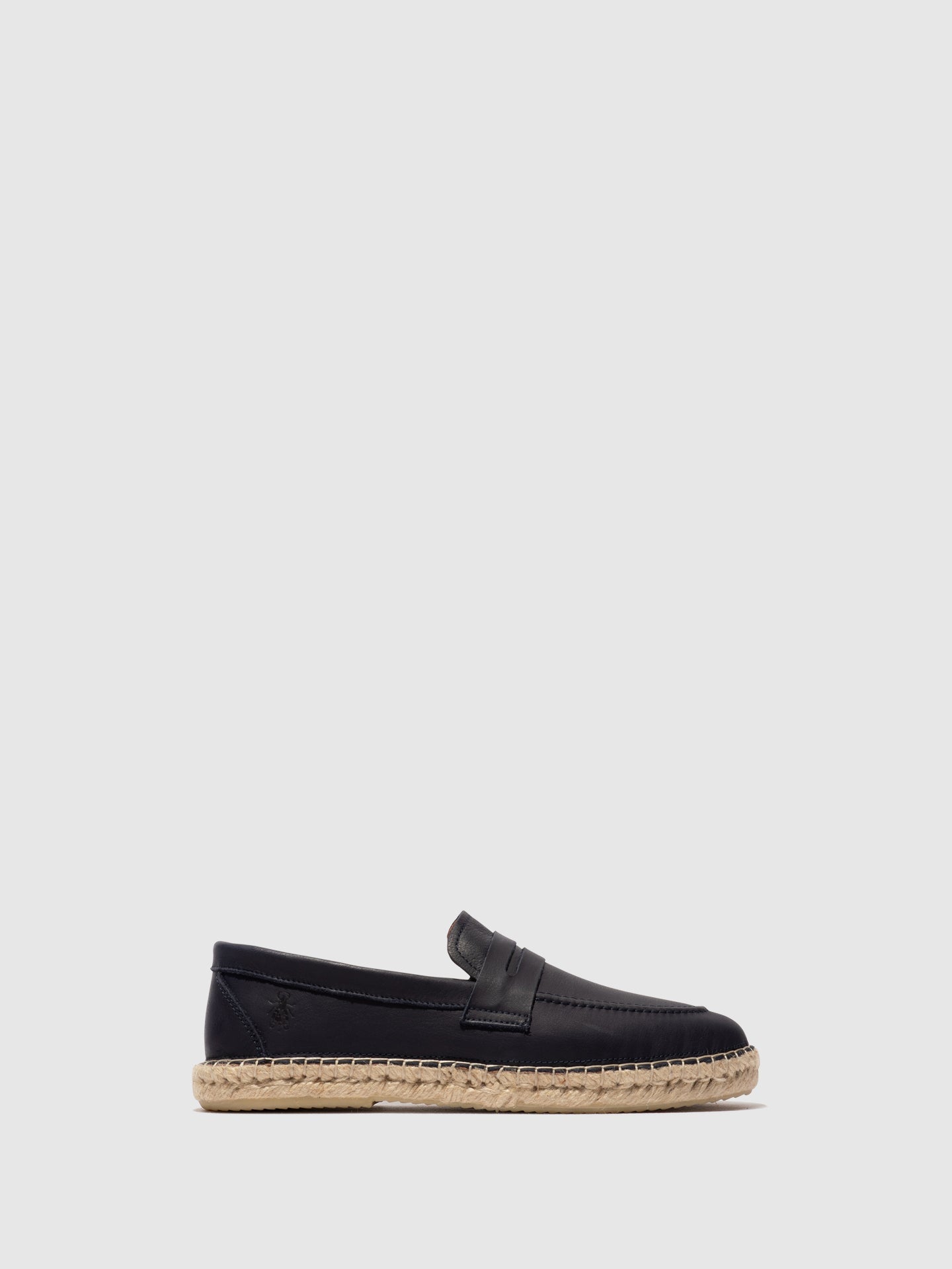 Sapatos em pele FLY London SERV azul-marinho