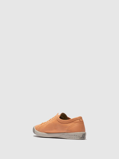 Sapatilhas em pele suave Softinos ISLA laranja