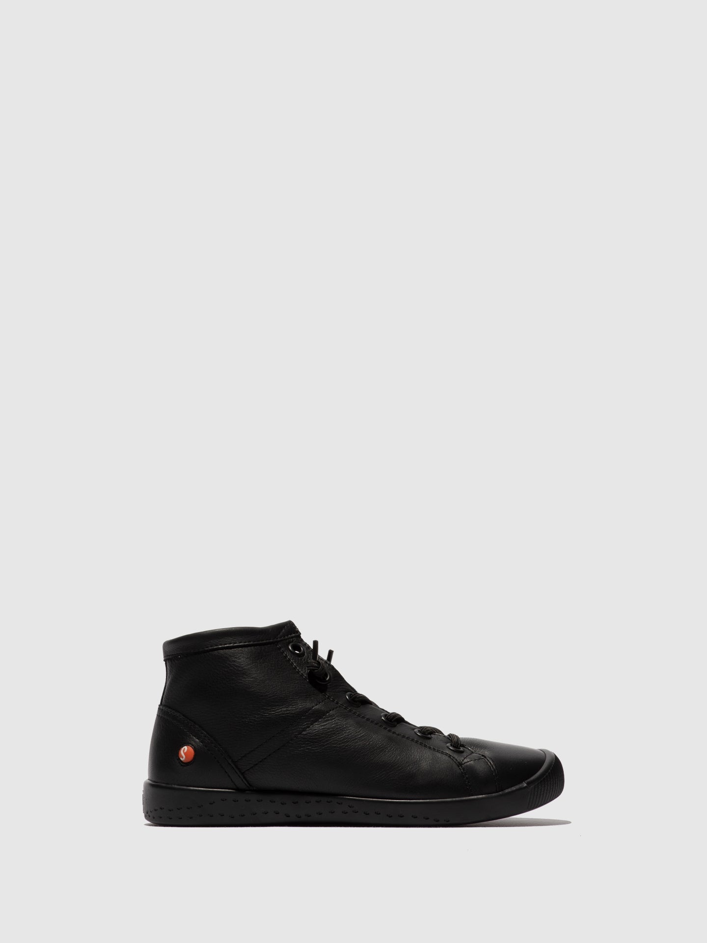 Sapatilhas em pele suave Softinos ISLEEN preto