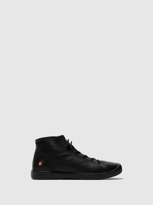 Sapatilhas em pele suave Softinos ISLEEN preto