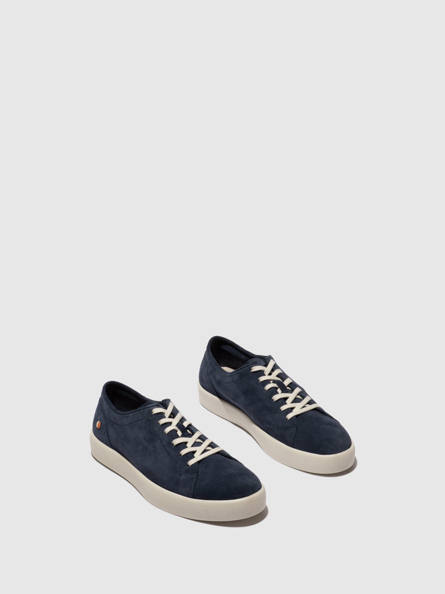 Sapatilhas em pele suave Softinos ROSS azul jeans