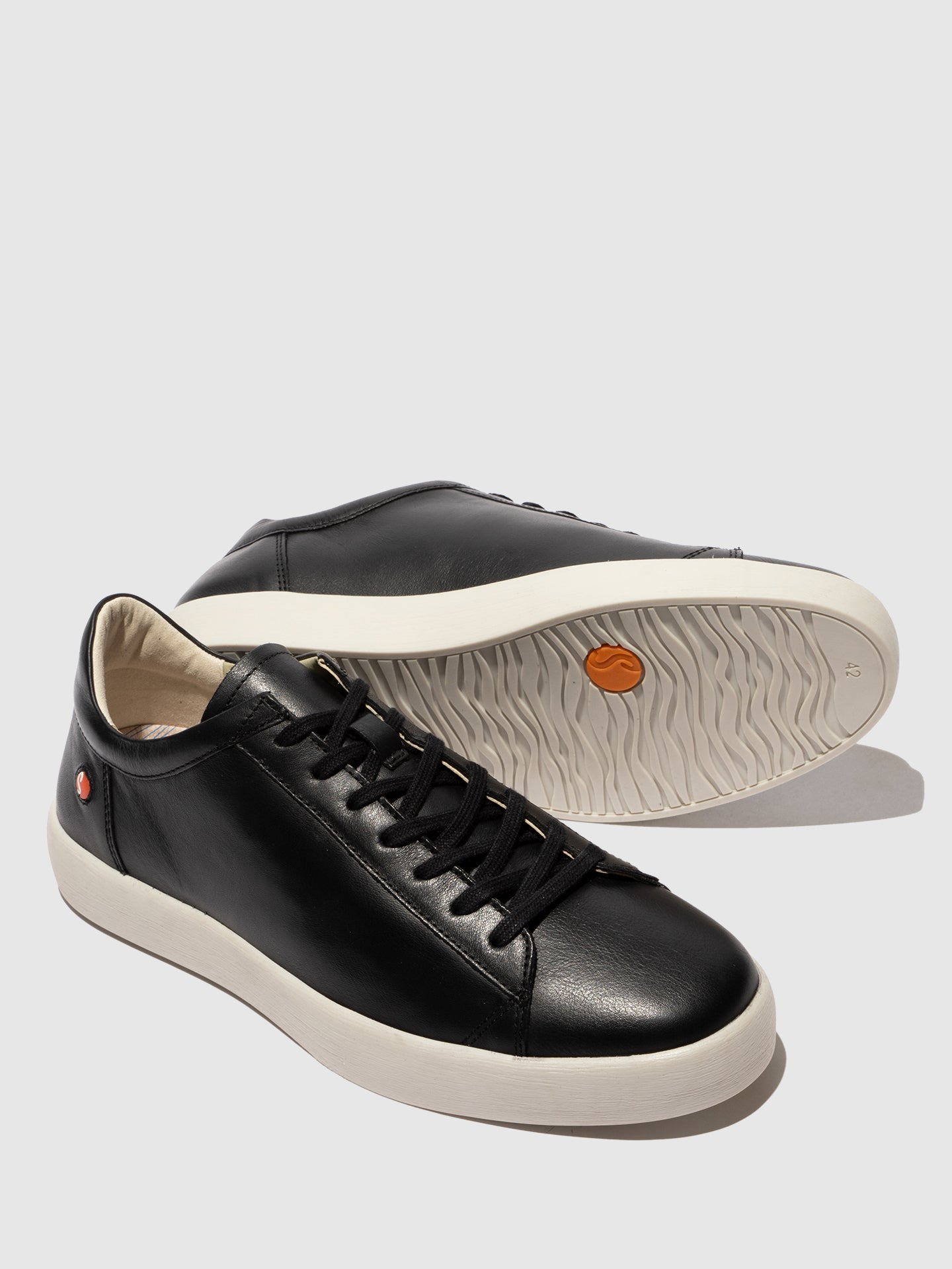 Sapatilhas em pele suave Softinos RICK preto