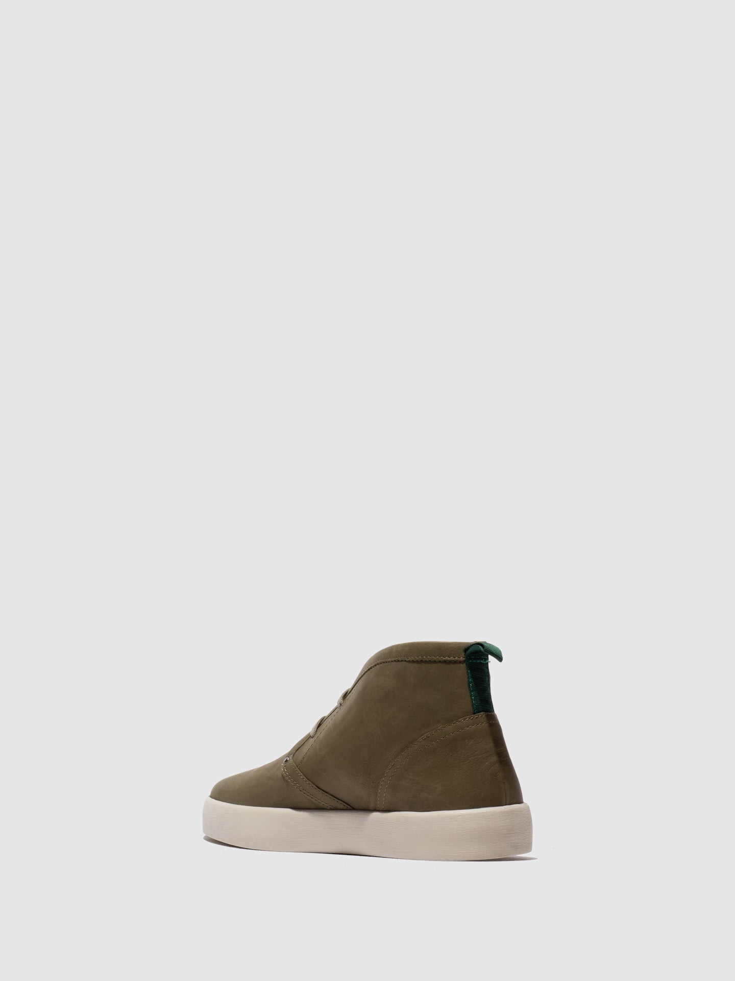 Botins em pele suave Softinos RUSK verde militar lavado