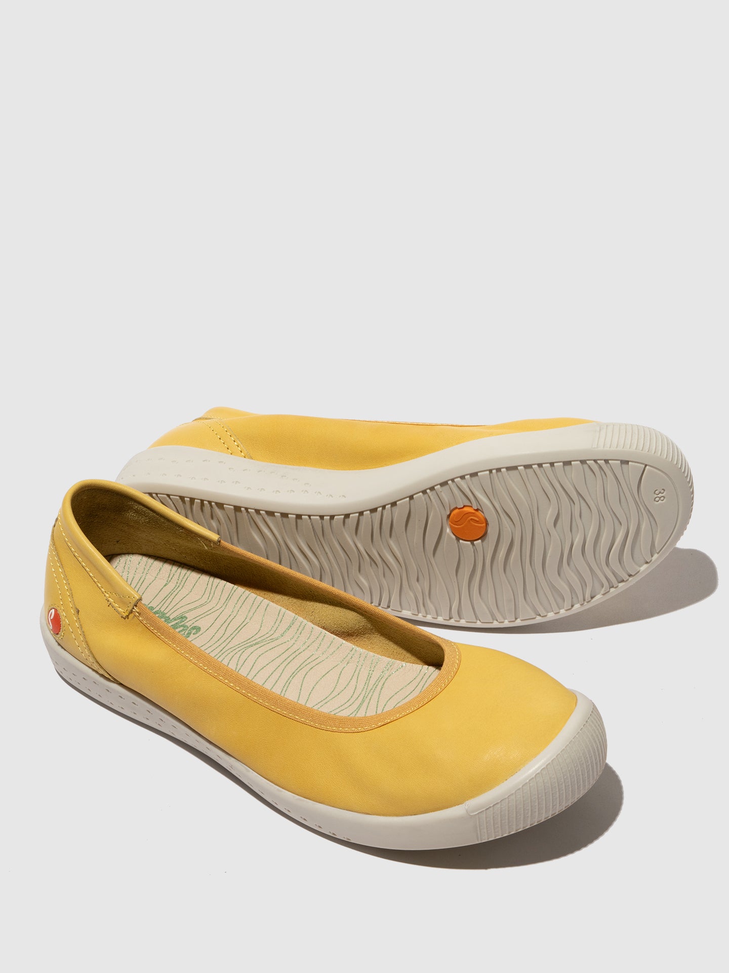 Sabrinas em pele suave Softinos ILMEI amarelo