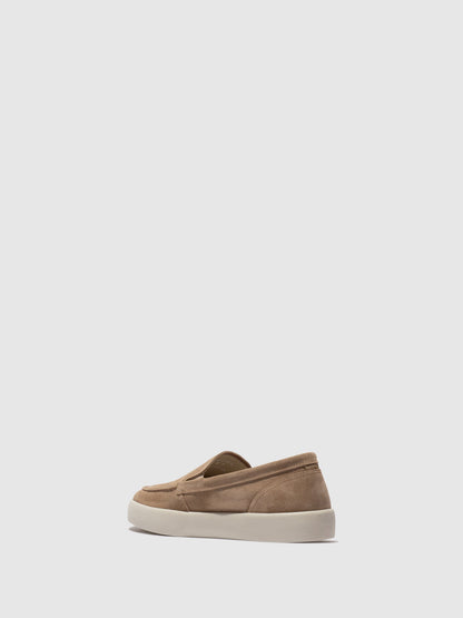 Mocassins de conforto em pele suave Softinos RUSY taupe