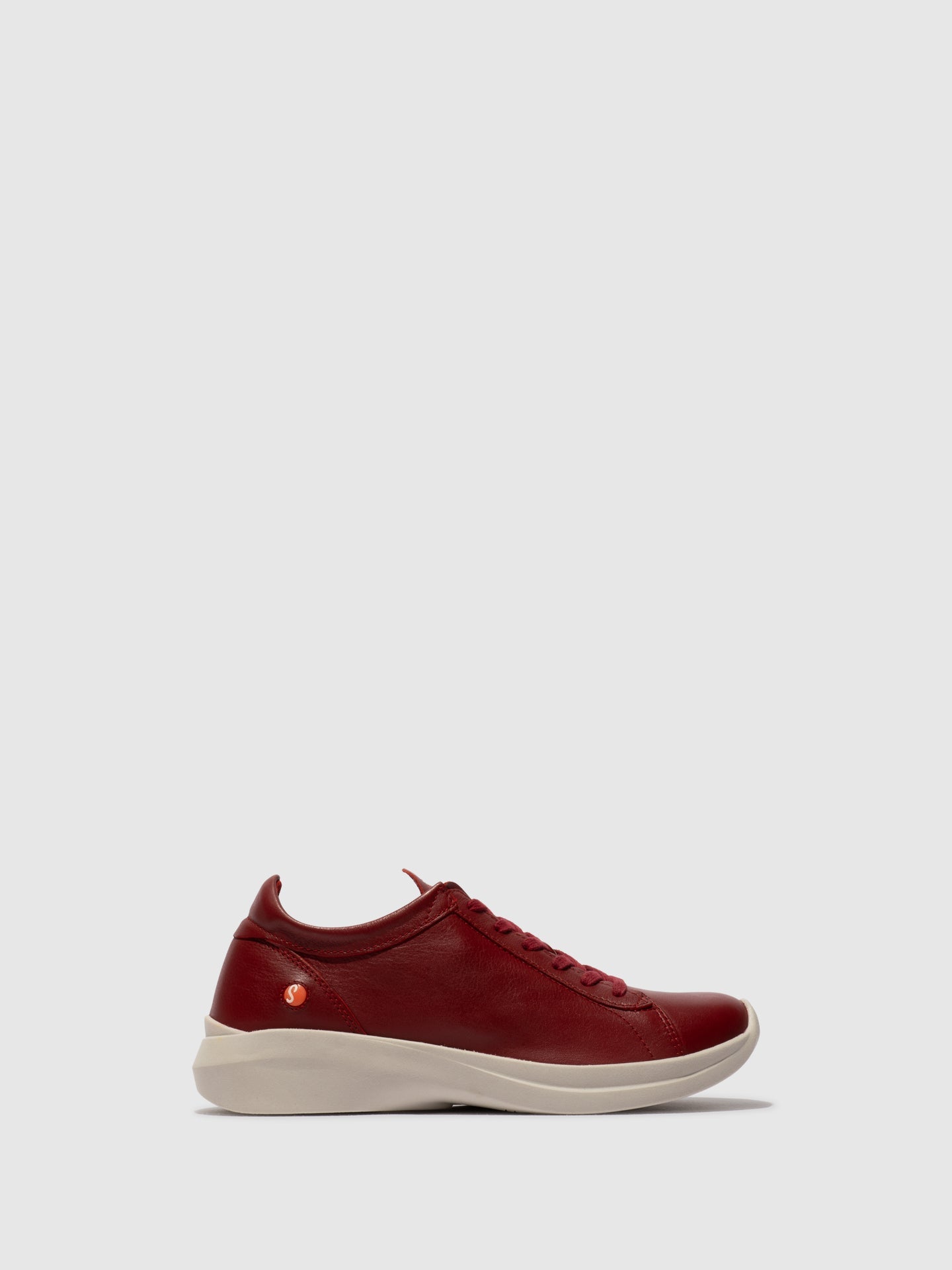 Sapatilhas em pele suave Softinos GAJI vermelho