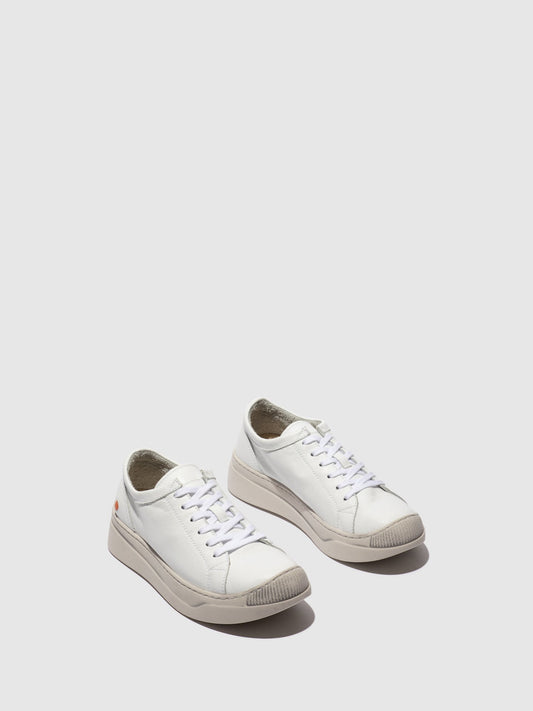 Sapatilhas em pele suave Softinos APOR branco