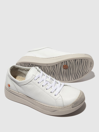 Sapatilhas em pele suave Softinos APOR branco