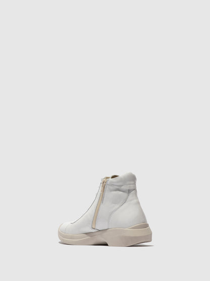 Botins em pele suave Softinos GOLB branco