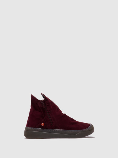 Botins em pele suave Softinos ABIL vinho