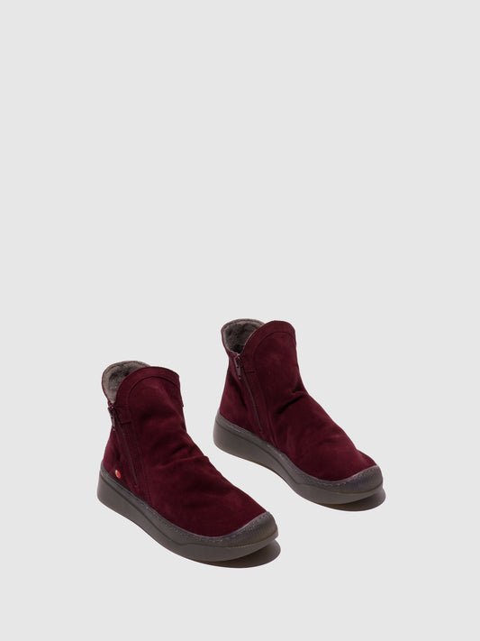 Botins em pele suave Softinos ABIL vinho