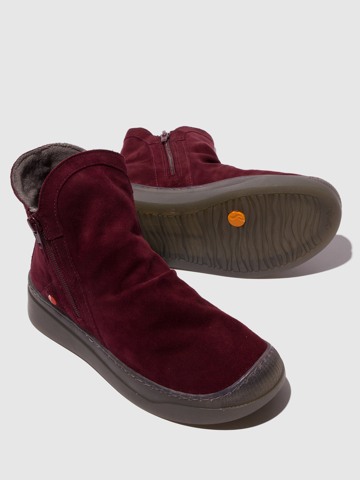 Botins em pele suave Softinos ABIL vinho