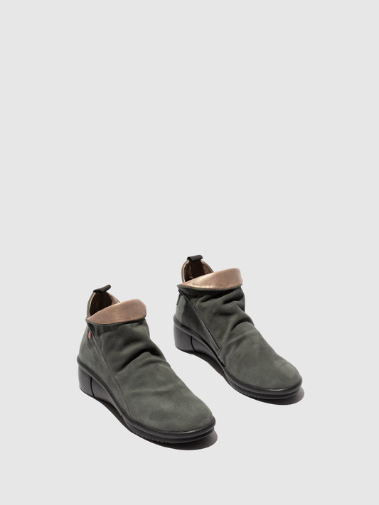 Botins em pele suave Softinos RARA cinzento