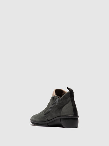 Botins em pele suave Softinos RARA cinzento