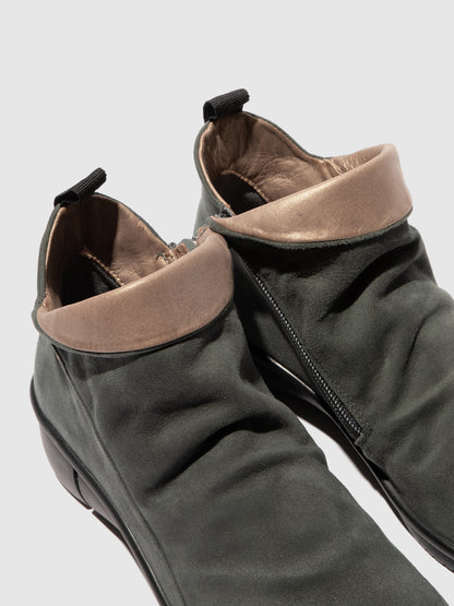 Botins em pele suave Softinos RARA cinzento