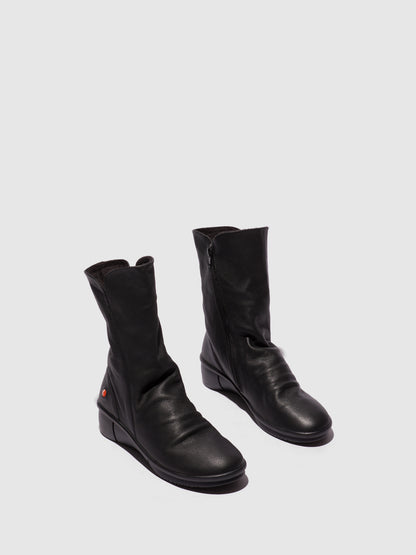 Botas em pele suave Softinos ROTT preto