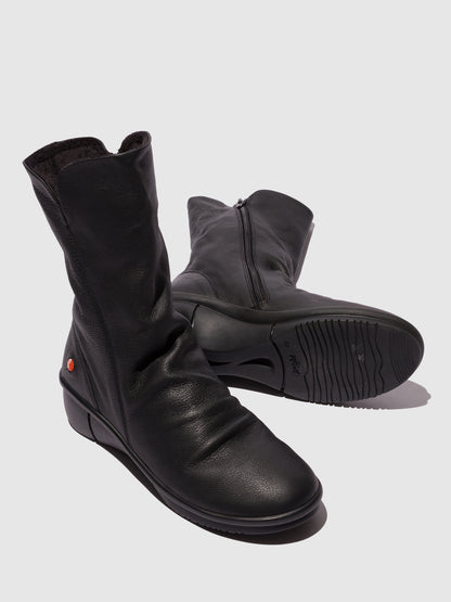 Botas em pele suave Softinos ROTT preto