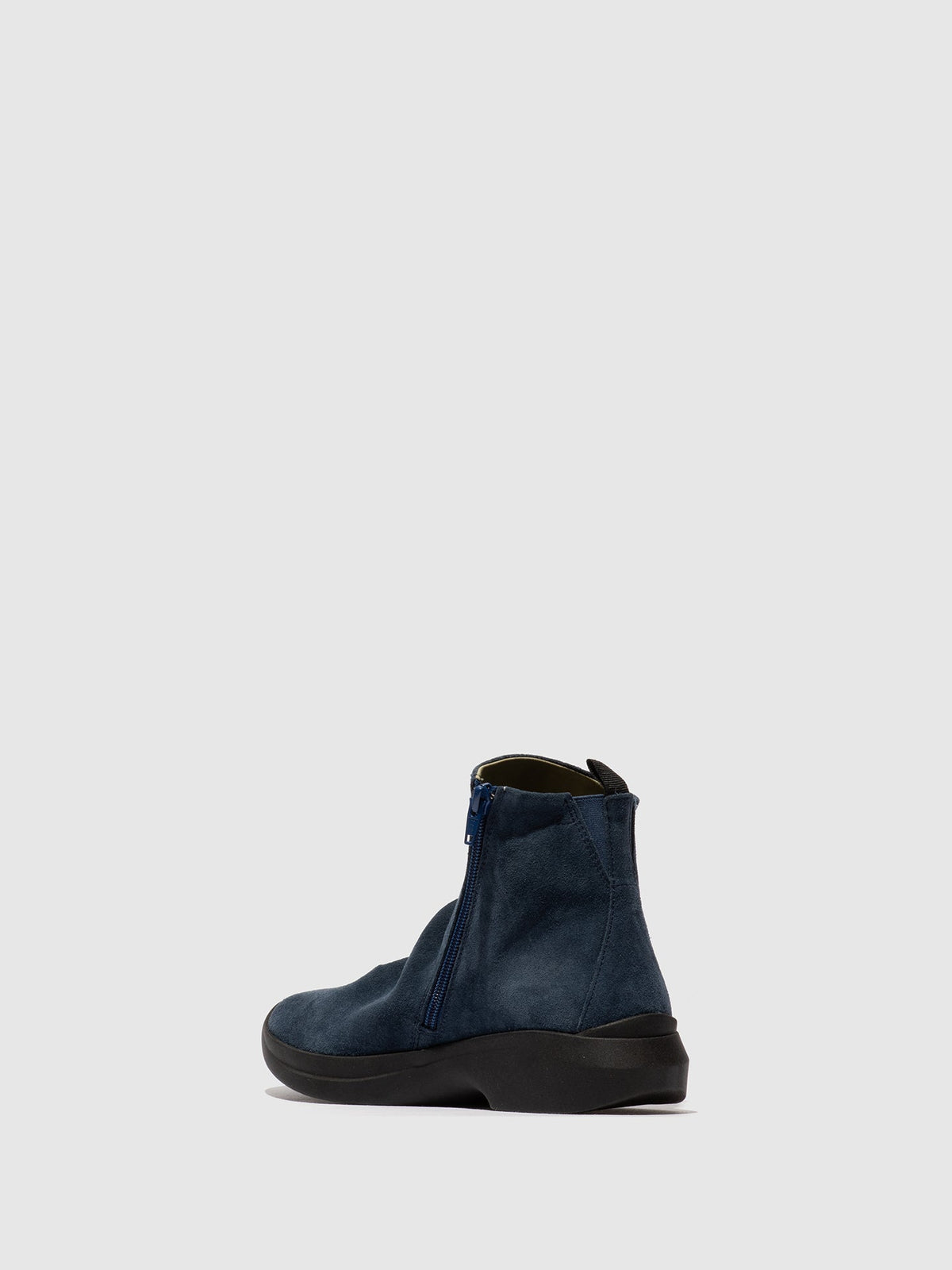 Botins com fecho em pele suave Softinos GUJY812SOF azul denim