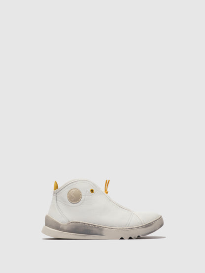 Botins em pele suave Softinos LOKE branco